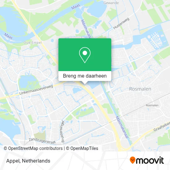 Appel kaart