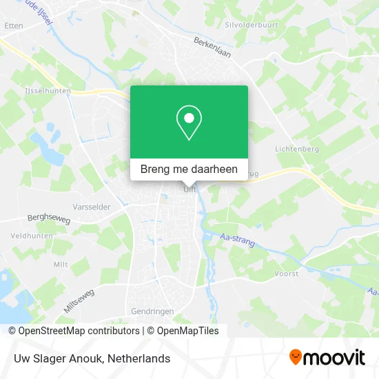 Uw Slager Anouk kaart
