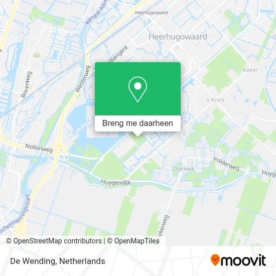 De Wending kaart
