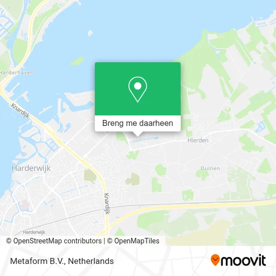 Metaform B.V. kaart