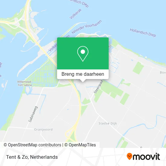 Tent & Zo kaart