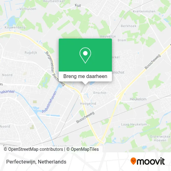 Perfectewijn kaart