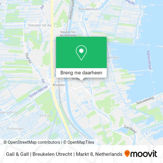 Gall & Gall | Breukelen Utrecht | Markt 8 kaart