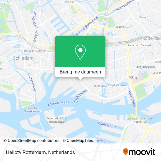 Hellotv Rotterdam kaart