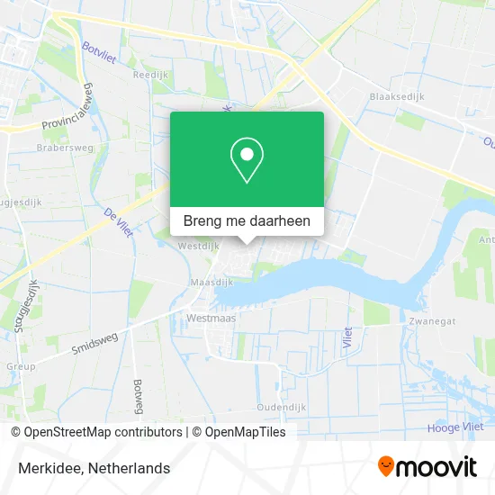Merkidee kaart