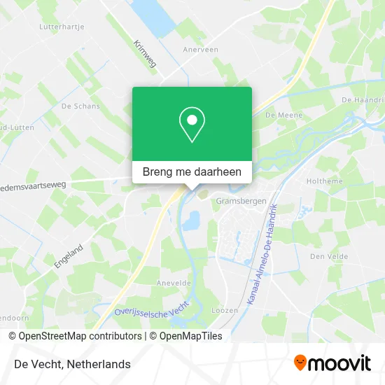De Vecht kaart