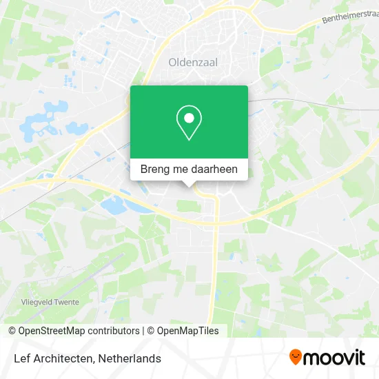 Lef Architecten kaart