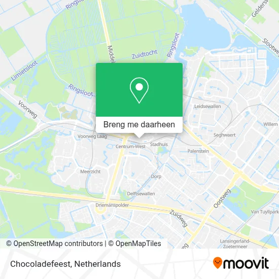 Chocoladefeest kaart