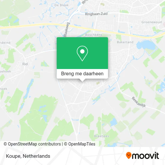 Koupe kaart