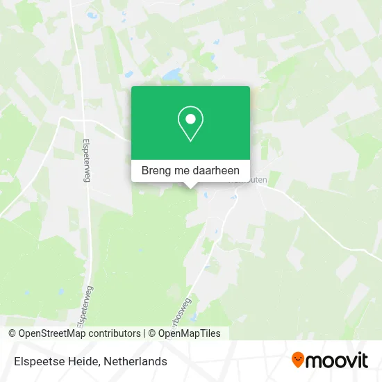 Elspeetse Heide kaart