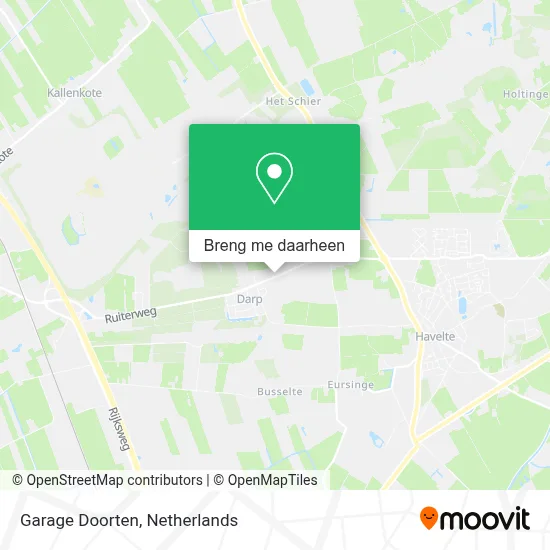 Garage Doorten kaart