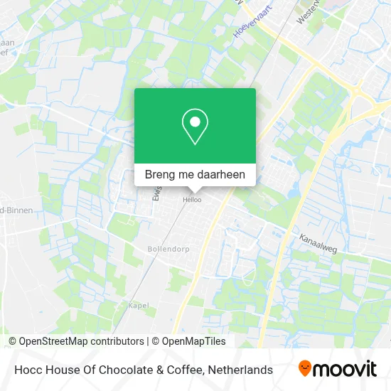 Hocc House Of Chocolate & Coffee kaart