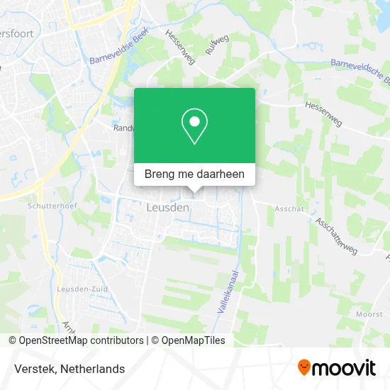 Verstek kaart
