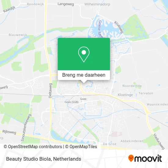 Beauty Studio Biola kaart