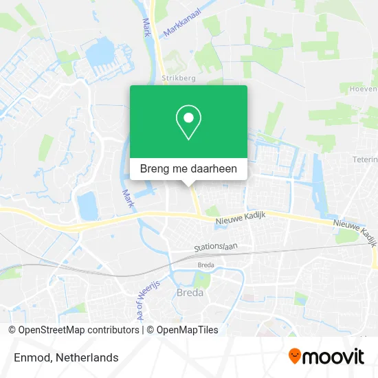 Enmod kaart