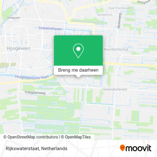 Rijkswaterstaat kaart