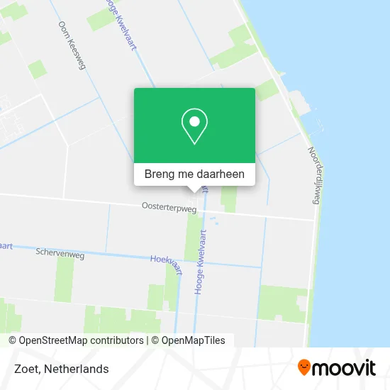 Zoet kaart