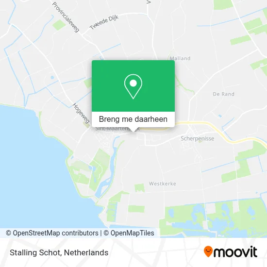 Stalling Schot kaart