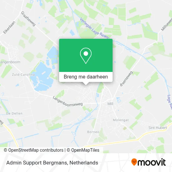 Admin Support Bergmans kaart