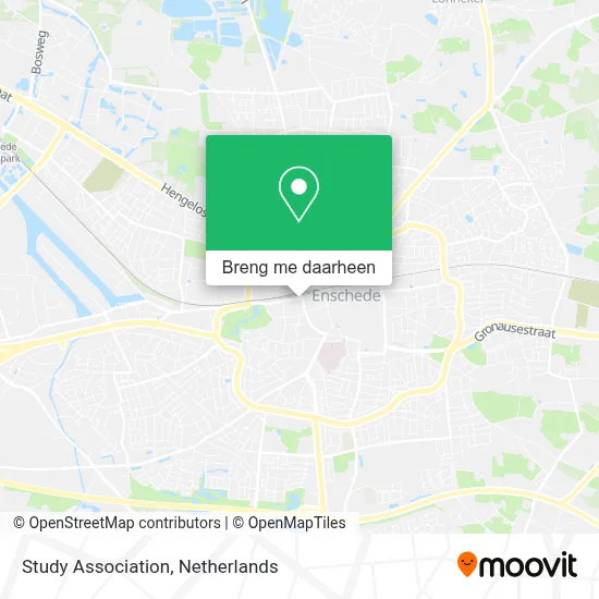 Study Association kaart