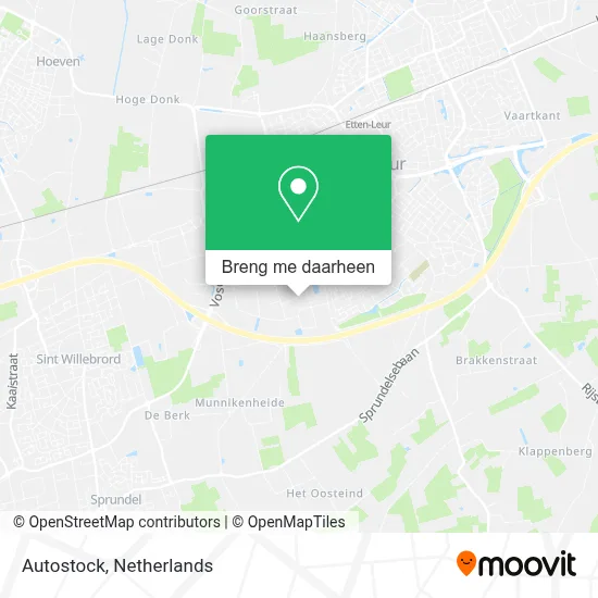 Autostock kaart