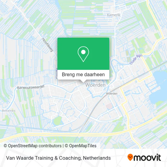 Van Waarde Training & Coaching kaart