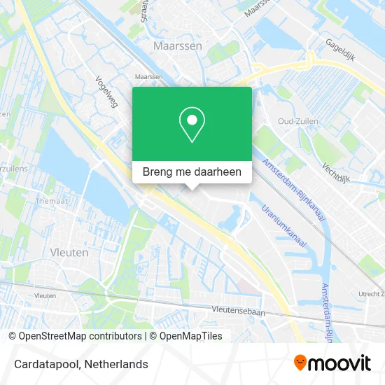 Cardatapool kaart