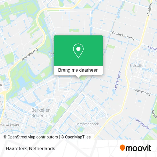 Haarsterk kaart