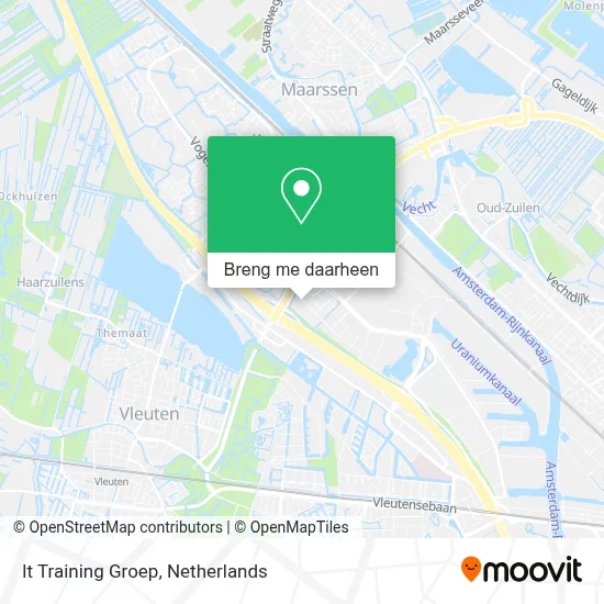 It Training Groep kaart