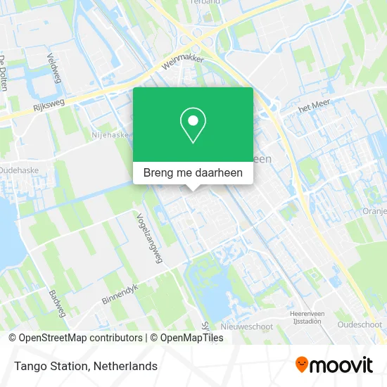 Tango Station kaart