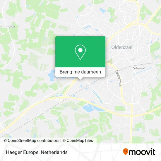 Haeger Europe kaart