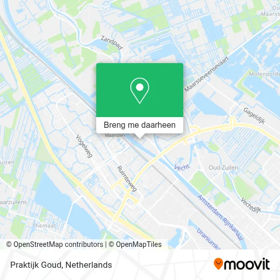 Praktijk Goud kaart