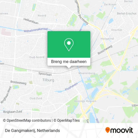 De Gangmakerij kaart