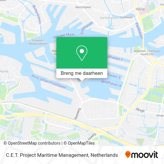 C.E.T. Project Maritime Management kaart
