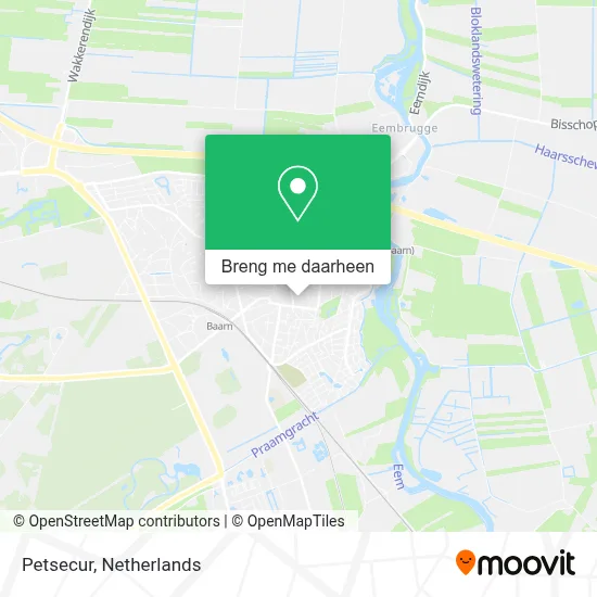 Petsecur kaart