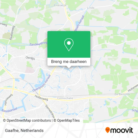 Gaafhe kaart