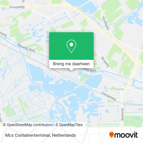 Mcs Containerterminal kaart