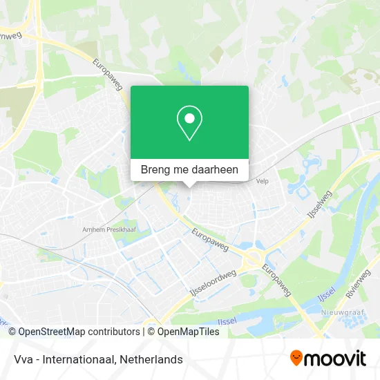 Vva - Internationaal kaart