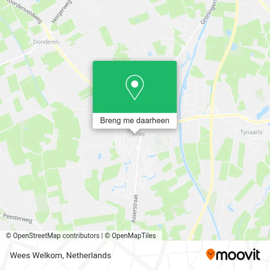 Wees Welkom kaart