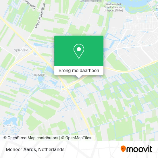 Meneer Aards kaart