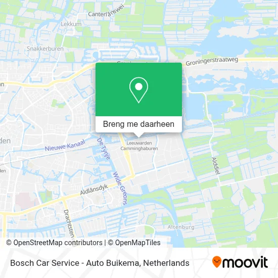 Bosch Car Service - Auto Buikema kaart