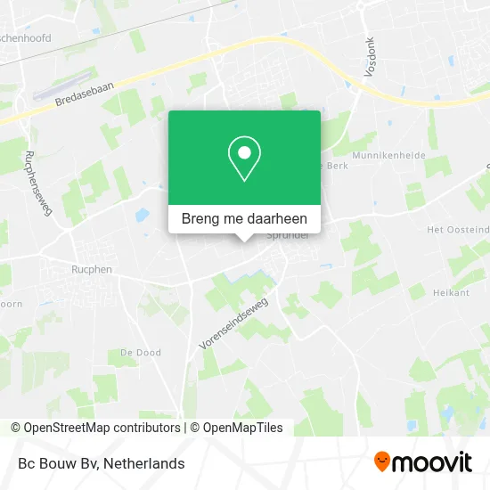 Bc Bouw Bv kaart