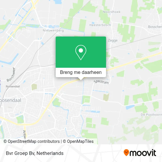 Bvr Groep Bv kaart