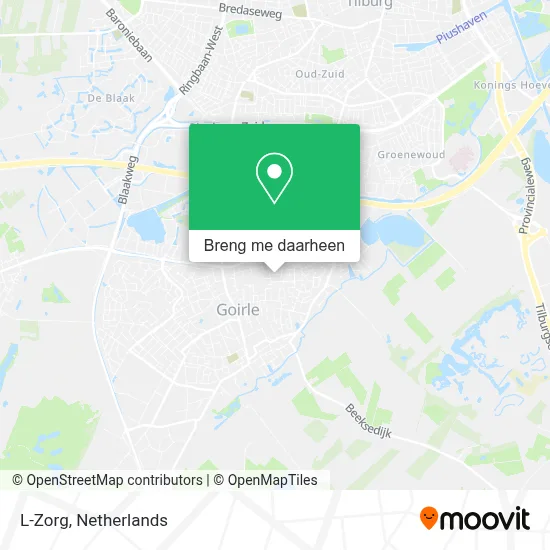 L-Zorg kaart