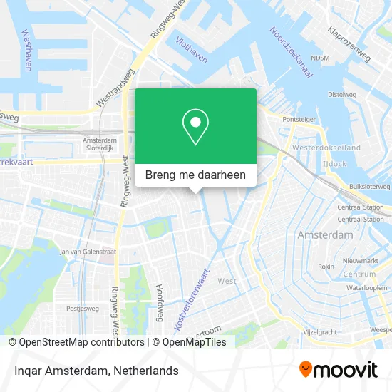 Inqar Amsterdam kaart