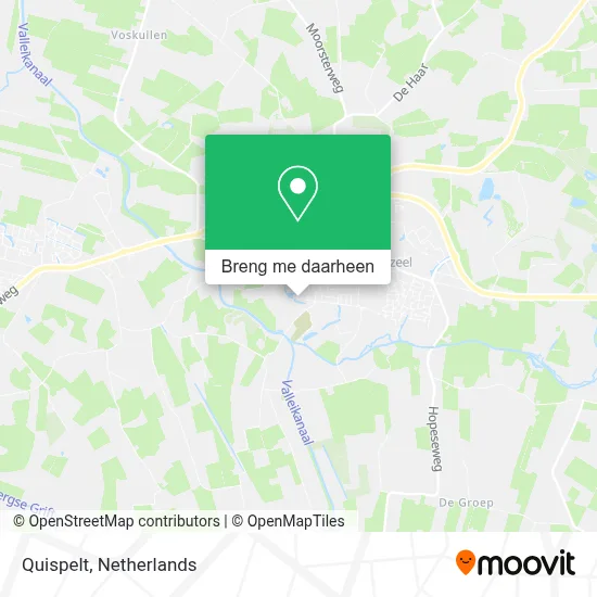 Quispelt kaart