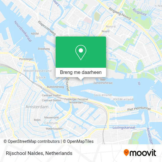 Rijschool Naldes kaart