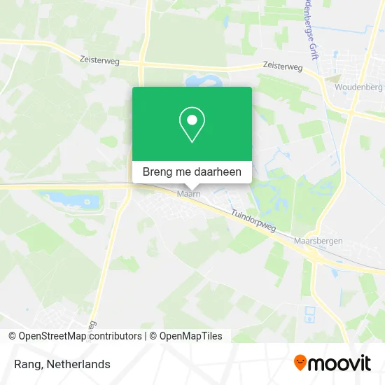 Rang kaart