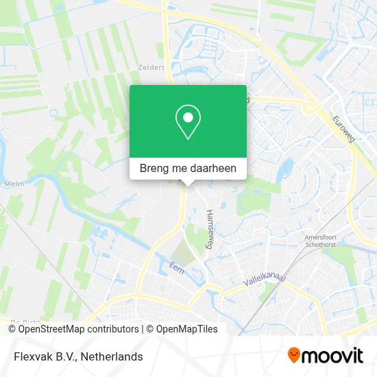 Flexvak B.V. kaart