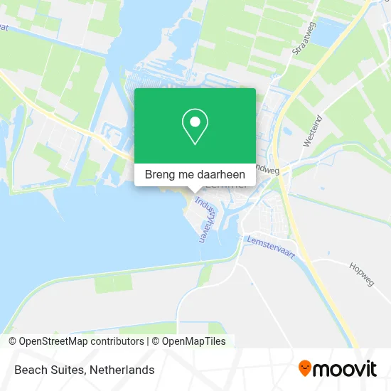 Beach Suites kaart
